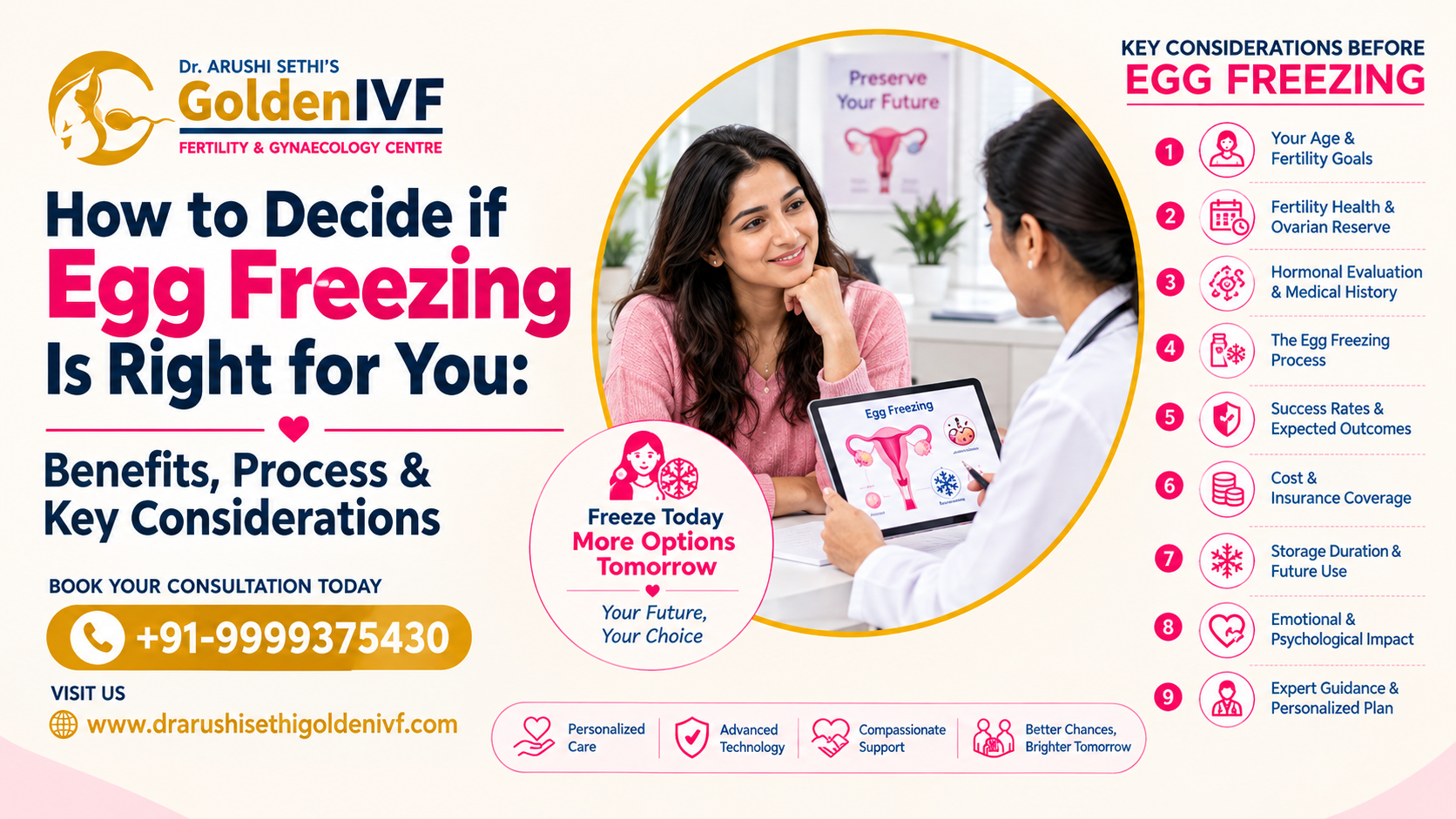 How to Decide if Egg Freezing Is Right for You: Benefits, Process & Key Considerations