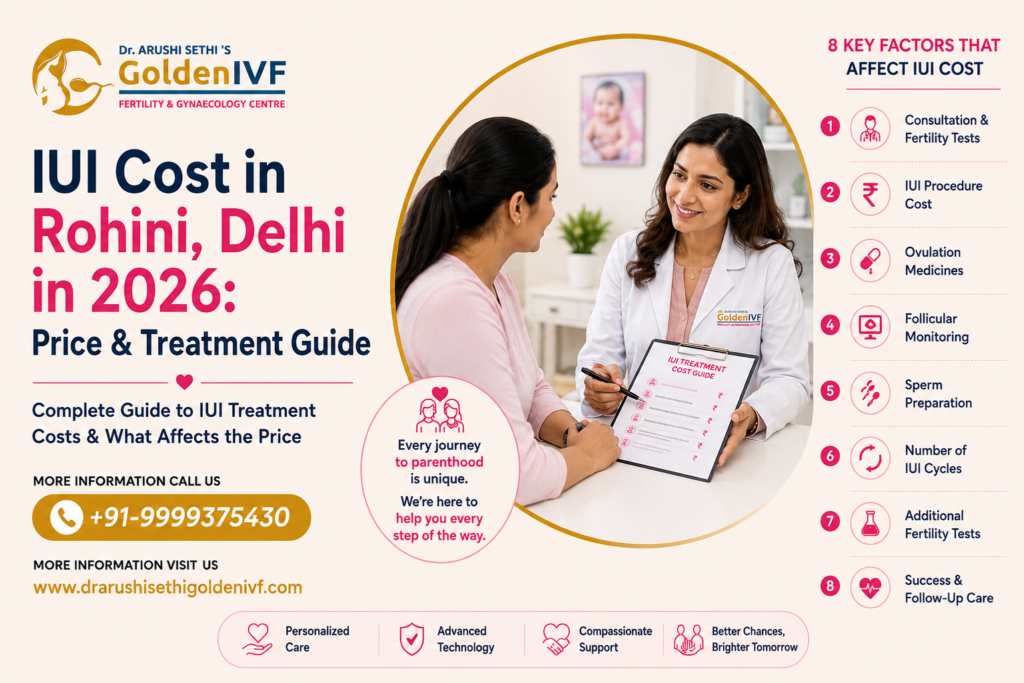 IUI Cost in Rohini, Delhi in 2026: Price & Treatment Guide